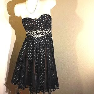 Lithe Floral Strapless Dress